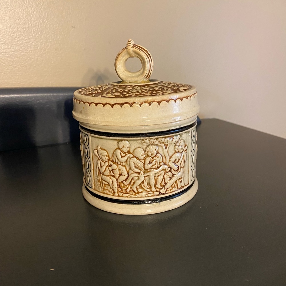 Vintage tobacco jar!